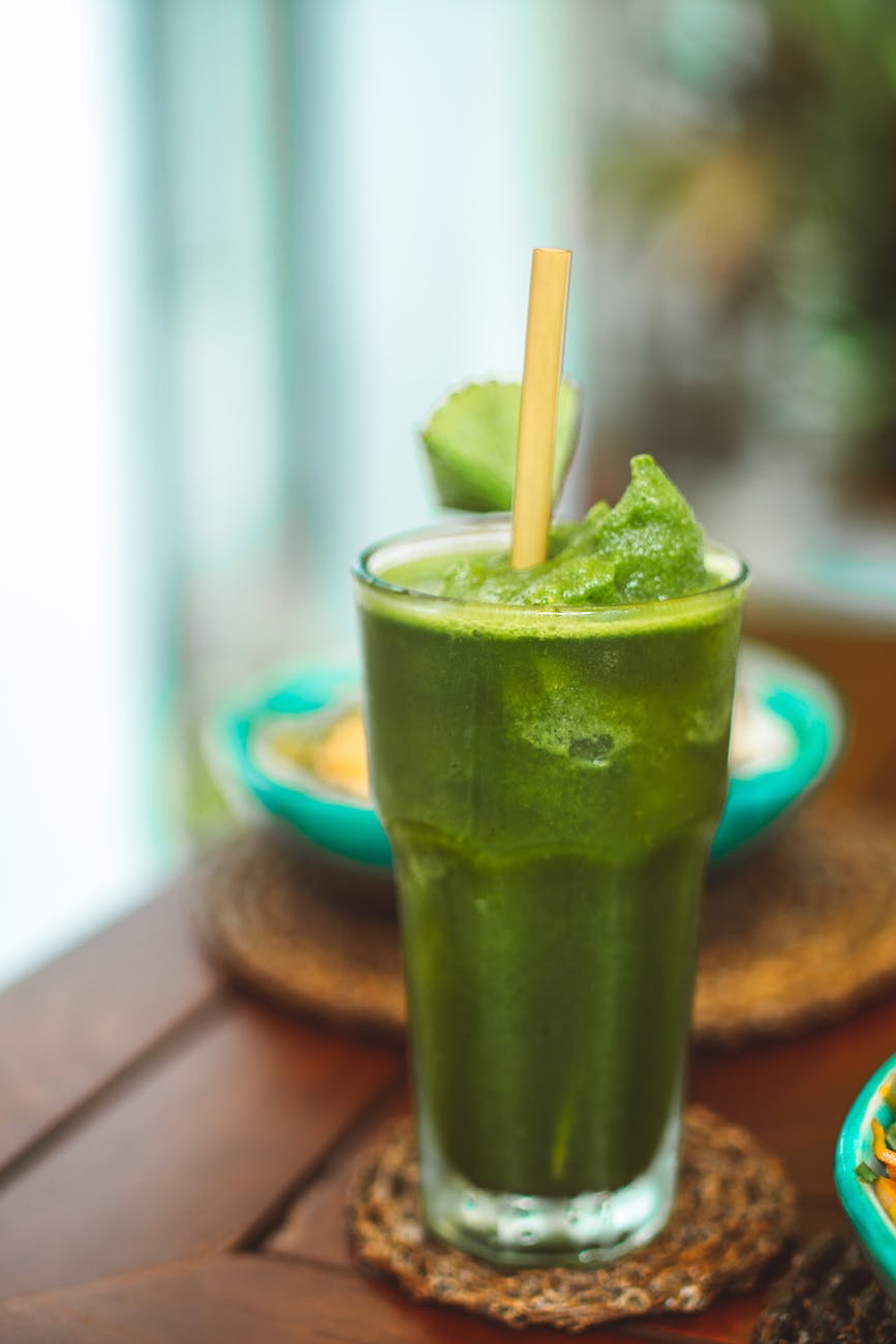 Green juice smoothie